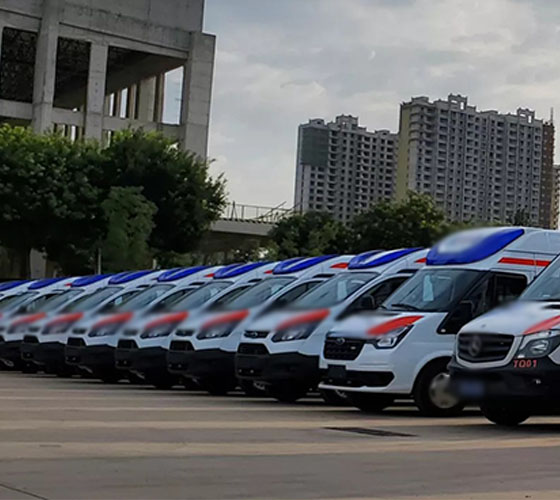 沙湾县服务车队展示